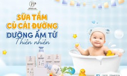 Sữa tắm chiết xuất củ cải đường – Lựa chọn dịu l&#224;nh cho l&#224;n da non nớt