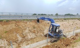 Các vị trí xói lở trên tuyến cao tốc Vĩnh Hảo-Phan Thiết đã được xử lý xong