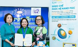 Sáng chế Việt hỗ trợ cho người ung bướu đạt huy chương vàng quốc tế