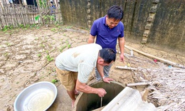 Thiếu nước sạch b&#234;n l&#242;ng hồ thủy điện ở Nghệ An