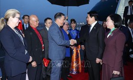 Chủ tịch nước đến Seattle, bắt đầu các hoạt động song phương tại Hoa Kỳ