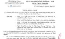 Một công ty phải mua lại bắt buộc 4.000 tỷ đồng trái phiếu