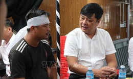 L&#227;nh đạo TP Hồ Ch&#237; Minh thăm hỏi gia đ&#236;nh c&#225;c nạn nh&#226;n trong vụ TNGT