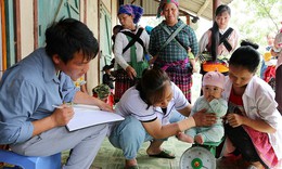 M&#244; h&#236;nh Cải thiện thực h&#224;nh chăm s&#243;c v&#224; nu&#244;i dưỡng trẻ nhỏ dựa v&#224;o cộng đồng mang lại hiệu quả ở L&#224;o Cai