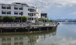 Lộ diện đường đi bộ ven s&#244;ng h&#224;ng chục tỷ đồng ở Huế