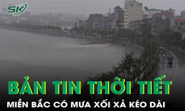 Bản tin thời tiết: Miền Bắc c&#243; mưa xối xả k&#233;o d&#224;i