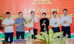 Bệnh viện Ung bướu Nghệ An có tân Giám đốc