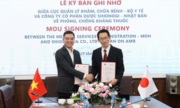 Tăng cường hợp t&#225;c kiểm so&#225;t kh&#225;ng kh&#225;ng sinh giữa Bộ Y tế v&#224; đối t&#225;c Nhật Bản