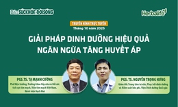 Truyền h&#236;nh trực tuyến: Giải ph&#225;p dinh dưỡng hiệu quả ngăn ngừa tăng huyết &#225;p