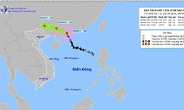 B&#227;o số 7 đ&#227; v&#224;o đất liền Trung Quốc v&#224; sẽ suy yếu trong h&#244;m nay