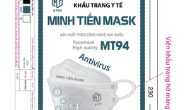 Khẩu trang y tế Minh Tiến Mask hậu kiểm không đạt