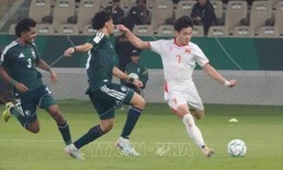 Người hâm mộ vui mừng khi U23 Việt Nam vào tứ kết Giải bóng đá U23 châu Á