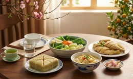 Bí quyết ăn cỗ ngày Tết để không bị tăng cân