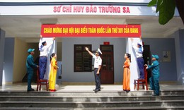 Quân dân Trường Sa vững niềm tin hướng về Đại hội XIV của Đảng