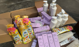 Buôn bán hàng chục tấn mỹ phẩm giả nhập từ Trung Quốc