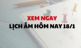 Lịch âm 18/1 - Âm lịch hôm nay 18/1 - Lịch vạn niên ngày 18/1/2026