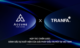 TRANFA chính thức đưa công nghệ trị mụn không cần dùng thuốc Accure về Việt Nam