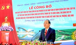 Huy động hiệu quả nguồn lực, phát huy tiềm năng, lợi thế - Động lực đưa Cà Mau phát triển nhanh và bền vững trong kỷ nguyên mới