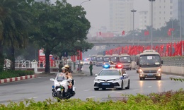 Hà Nội bảo đảm giao thông thông suốt, giữ vững an ninh trật tự phục vụ Đại hội XIV của Đảng