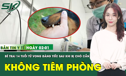 Bản Tin Y Tế 2/1: Bị chó hoang cắn nhưng không tiêm phòng, bé trai 14 tuổi tử vong