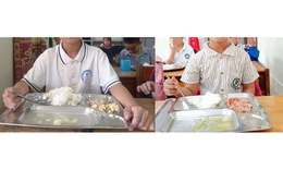 Bữa ăn học đường vùng khó khăn: Khi trẻ mới chỉ được ‘ăn no’ chứ chưa được ‘ăn đủ’