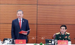 Đại biểu thảo luận các văn kiện Đại hội XIV của Đảng