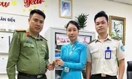 Kịp thời tìm lại nhẫn kim cương bị thất lạc trong khay đựng đồ ở sân bay Đà Nẵng