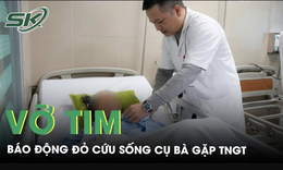 Báo động đỏ cứu sống cụ bà vỡ tim sau tai nạn giao thông 