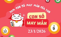 Con số may mắn ngày 23/1 - số cát lành - số tài lộc 12 con giáp theo tuổi
