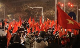 Hà Nội: Đêm không ngủ mừng U23 Việt Nam giành huy chương đồng châu Á