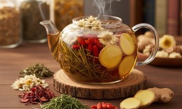 Một loại trà kết hợp 5 loại thảo mộc giúp mái tóc khỏe đẹp