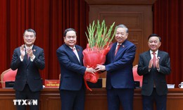 Điện, thư chúc mừng Tổng Bí thư BCH TW Đảng Cộng sản Việt Nam khóa XIV Tô Lâm