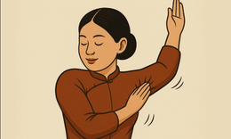 Vỗ vùng nách: Cách đơn giản hỗ trợ tuần hoàn và thư giãn cơ thể