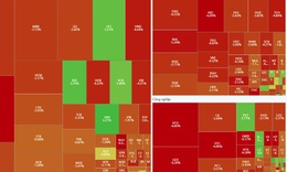 Chứng khoán 'đỏ lửa'