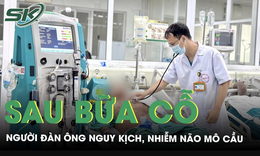 Người đàn ông nguy kịch, nhiễm vi khuẩn não mô cầu sau bữa cỗ