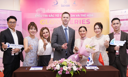 Giải pháp dưỡng trắng và trẻ hóa da Pink Glow