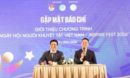 10.000 người khuyết tật và người thân sẽ được khám bệnh miễn phí