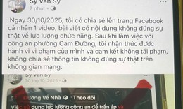 Làm rõ người đàn ông đưa thông tin thất thiệt về công an