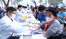 Hơn 1.000 người cao tuổi Thủ đô được tư vấn sức khoẻ miễn phí, hỗ trợ dinh dưỡng khoa học