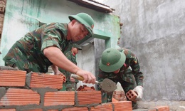 Mái nhà kiên cố trở về sau những ngày lũ dữ