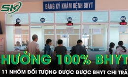 11 nhóm đối tượng được hưởng 100% chi phí khám, chữa bệnh BHYT 