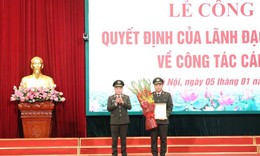 Công an TP Hà Nội có tân Thủ trưởng Cơ quan An ninh điều tra