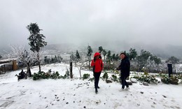 Sẽ có bao nhiêu đợt tuyết rơi ở vùng núi khi bước vào cao điểm không khí lạnh?