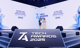 Amway lập cú 'hattrick' với giải 'Thương hiệu Máy lọc nước nổi bật của năm' tại Tech Awards 2025