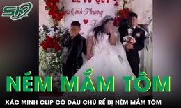 Công an vào cuộc vụ cô dâu chú rể bị ném mắm tôm trong lễ cưới