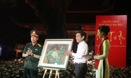 Lời hẹn trở về của người lính trong tranh họa sĩ Lê Sa Long
