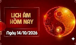 Âm lịch hôm nay 14/10 - Lịch âm 14/10 - Lịch vạn niên ngày 14/10/2026