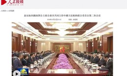 Truyền thông Trung Quốc đưa tin đậm nét về chuyến thăm của Chủ tịch Quốc hội Trần Thanh Mẫn