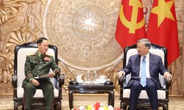 Tổng Bí thư, Chủ tịch nước Tô Lâm tiếp Phó Thủ tướng, Bộ trưởng Bộ Quốc phòng Lào