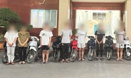 Triệu tập thêm 17 đối tượng trong vụ 'bão đêm' lạng lách, đánh võng tại Mỹ Đình
